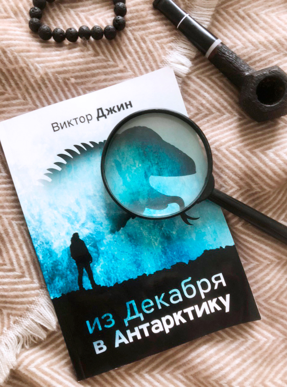 Книга, которую я писал два года. Еще полгода потребовалось на публикацию. Когда я вернулся из Антарктики, то застрял из-за дождей в патагонском городке Эль-Чальтен. Там неожиданно придумал название «Из декабря в Антарктику». Декабрь символизирует не только месяц, но и самый темный и холодный период в жизни, откуда начинается путь героя