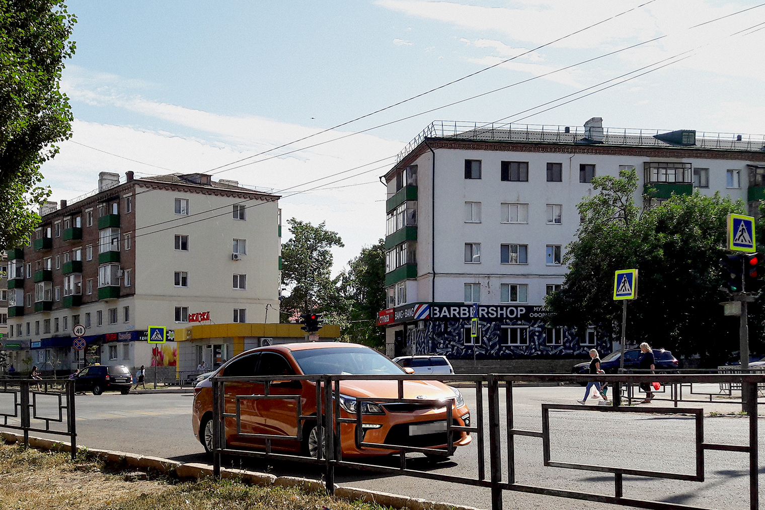 Загруженность дорог в час дня