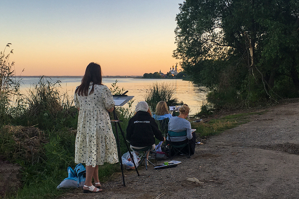 Ростовский пленэр у озера